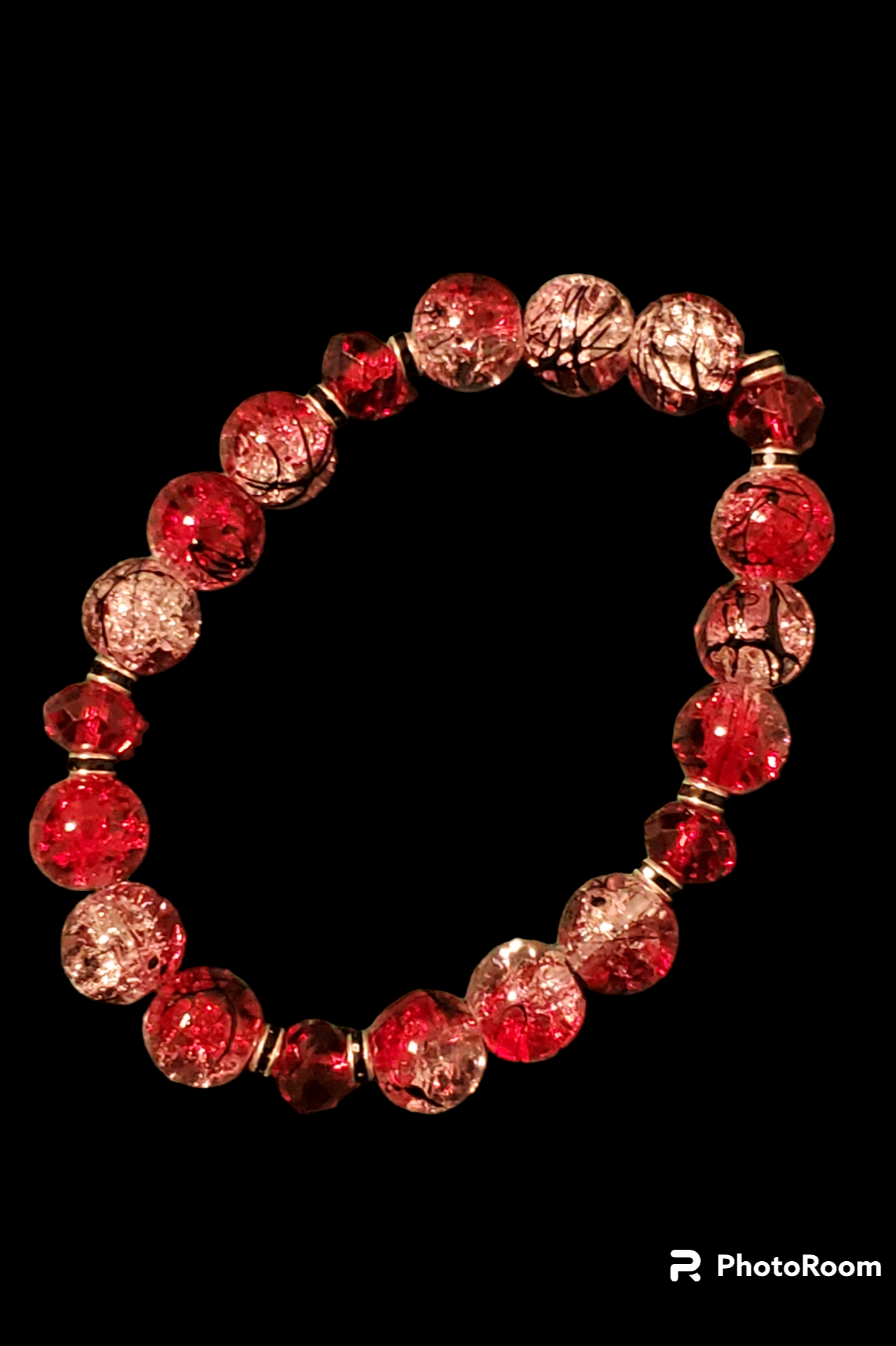 Red Beaded Bracelet