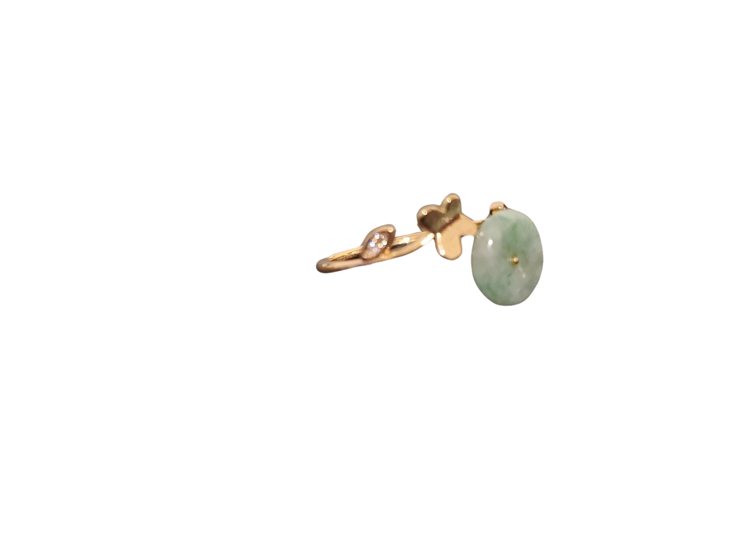 Jade Butterfly Ring