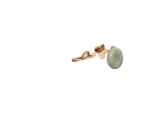 Jade 18K Gold Filled Ring