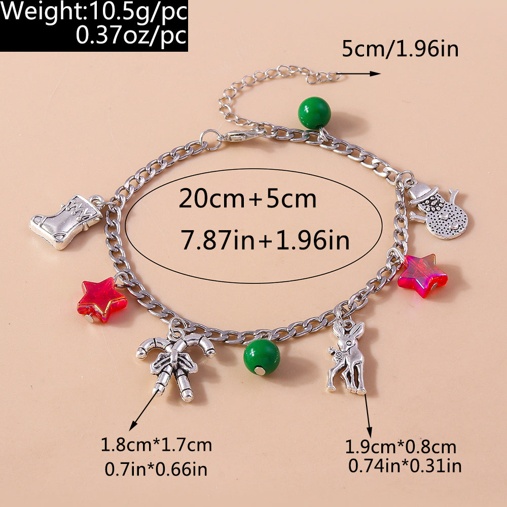 Christmas Charm Bracelet